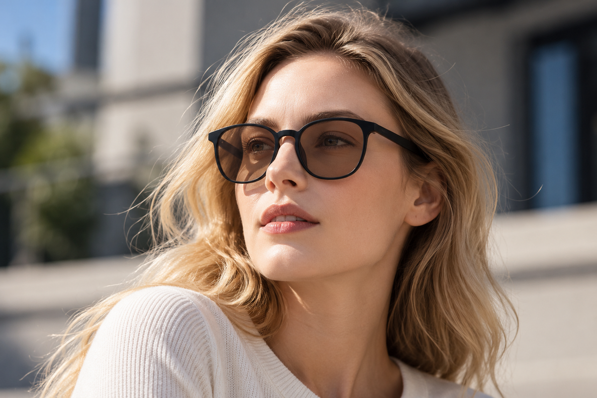 Rare-Earth Coated Blue-Light Filtering Eyewear