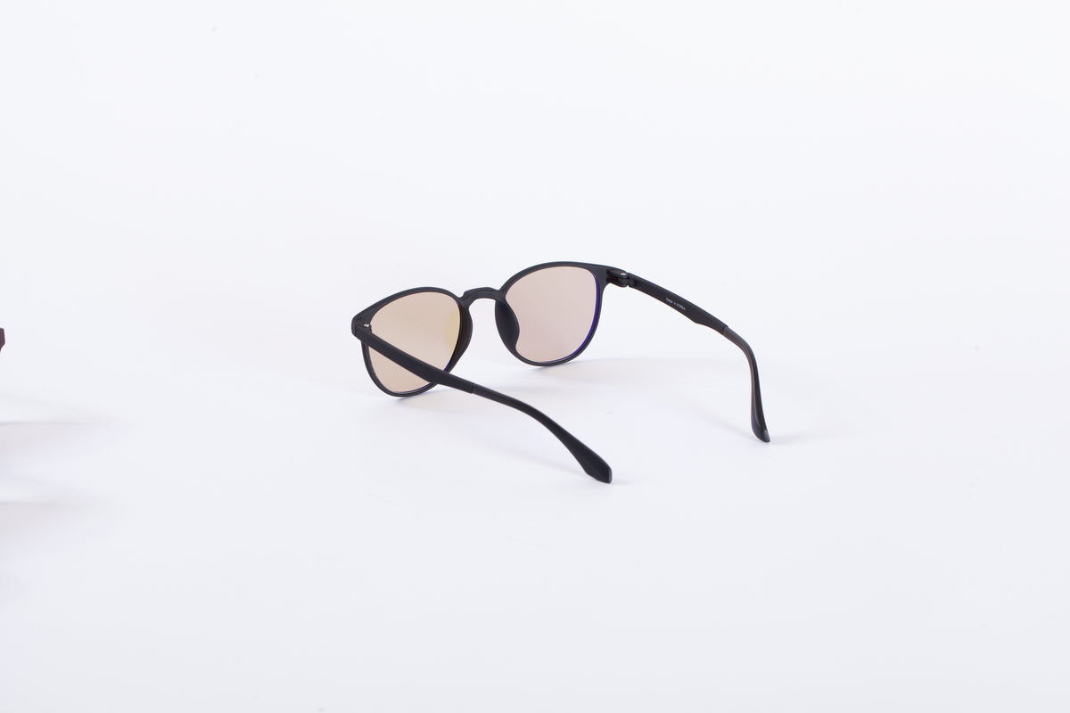 Rare-Earth Coated Blue-Light Filtering Eyewear